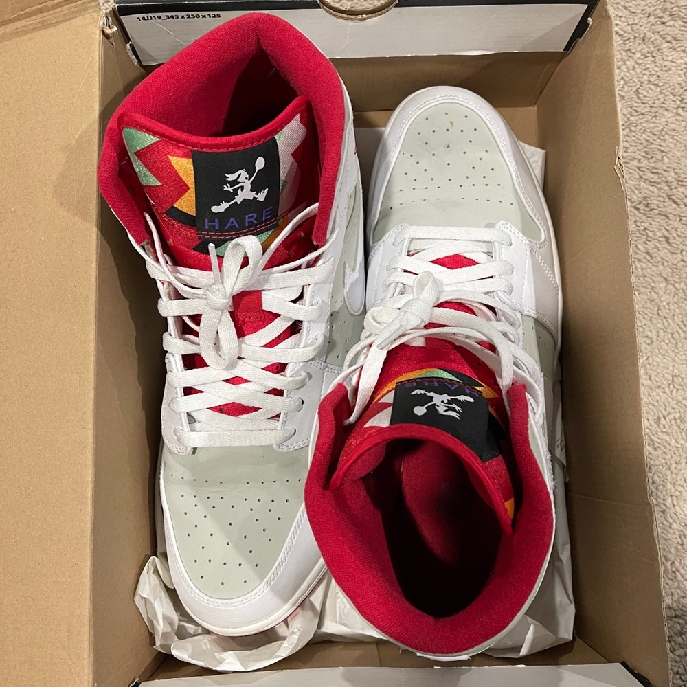 COPY - Air Jordan 1 mid wb hare size 14